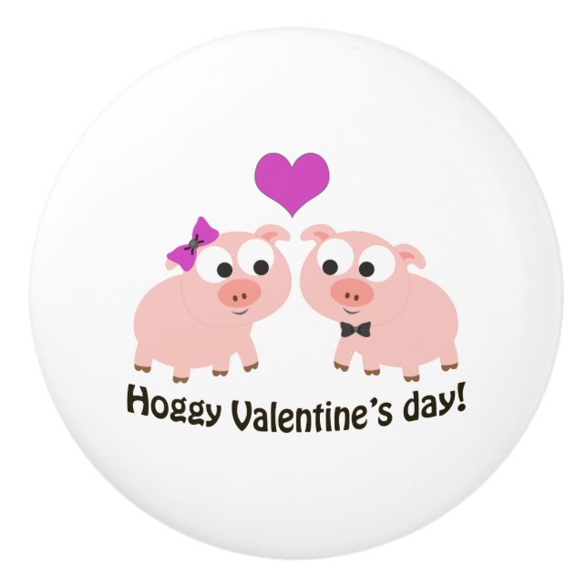 Hoggy Valentines day Grisar Knopp (Framsidan)