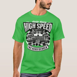 Höghastigheten Tävling automatiskt T Shirt