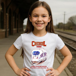 Höghastighetståg CRH380BL China Railway Electric T Shirt
