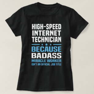 Höghastighetstekniker för Internet T Shirt