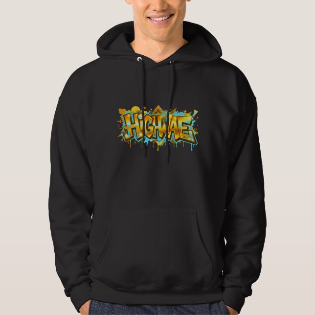 HÖGHASTIGHETSVÄG HOODIE (Framsida)