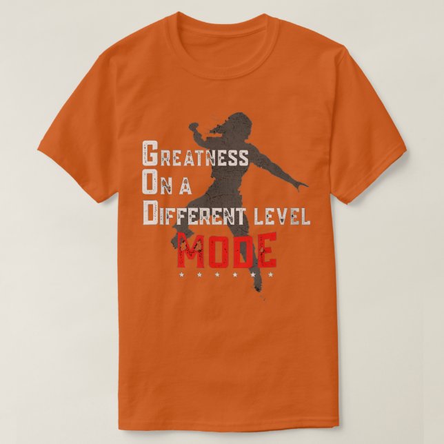 Höghet i ett annat nivåläge t shirt (Design framsida)