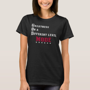 Höghet i ett annat nivåläge t shirt