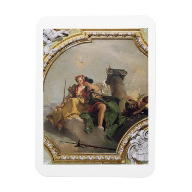 Höghet och rättvisa, från Sala Capitolare Magnet (Vertikal)