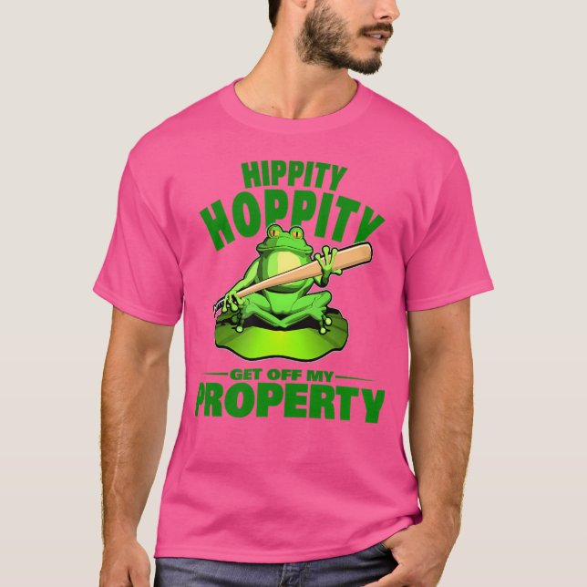 Höghetshuset kommer ut från min Egendom-underliga  T Shirt (Framsida)