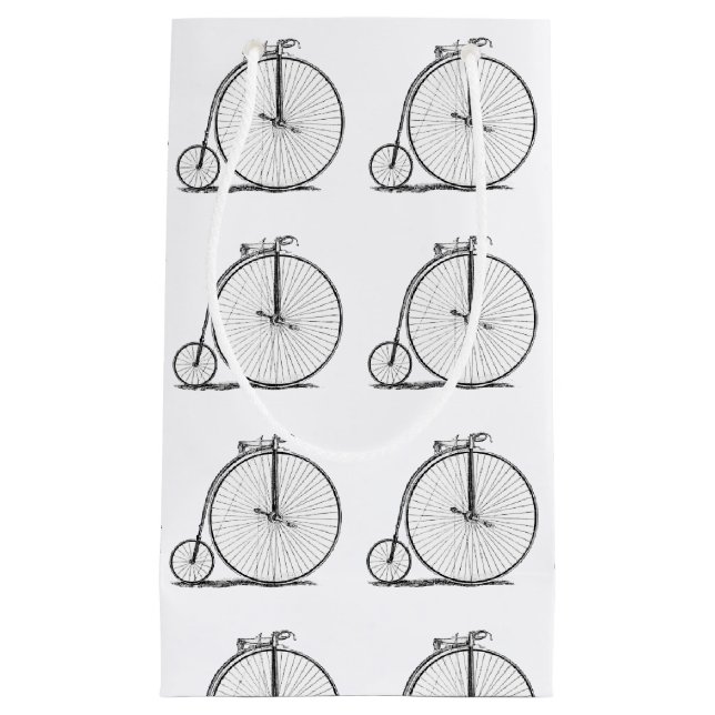 Höghjulig cykel Penny Farthing (Framsidan)