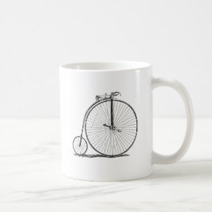 Höghjulig cykel Penny Farthing Kaffemugg