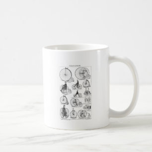 Höghjulig cykel Penny Farthing Kaffemugg