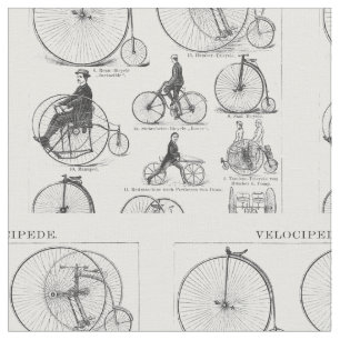 Höghjulig cykel Penny Farthing Tyg