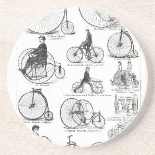Höghjulig cykel Penny Farthing Underlägg