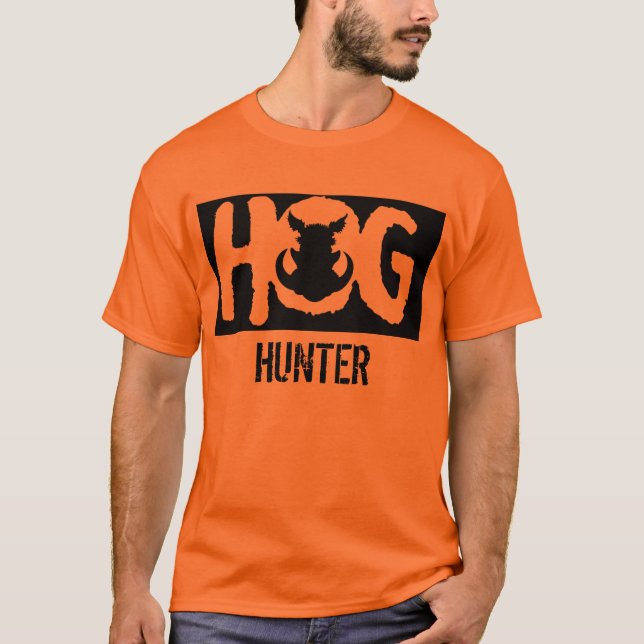 HOGJÄGARE T SHIRT (Framsida)