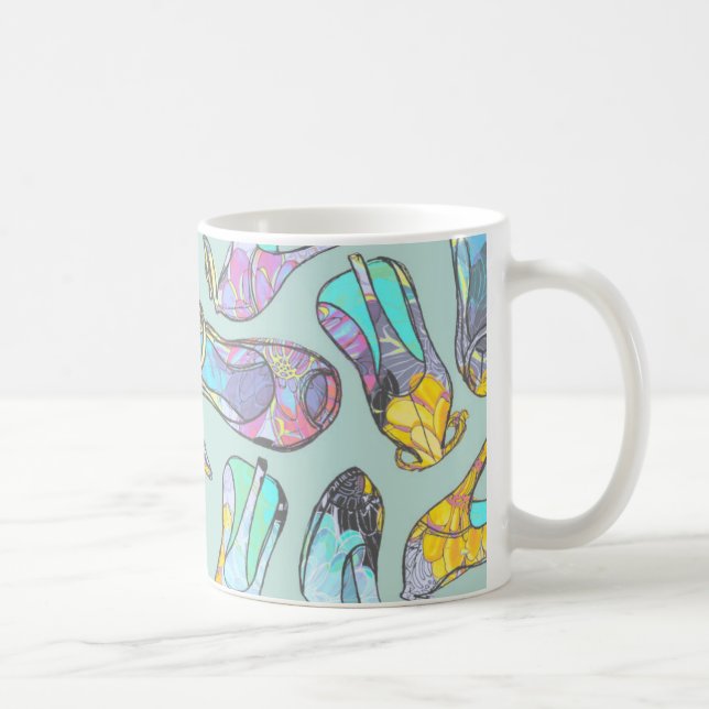 Högklackar Kaffemugg (Höger)
