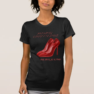 Högklackar köer t shirt