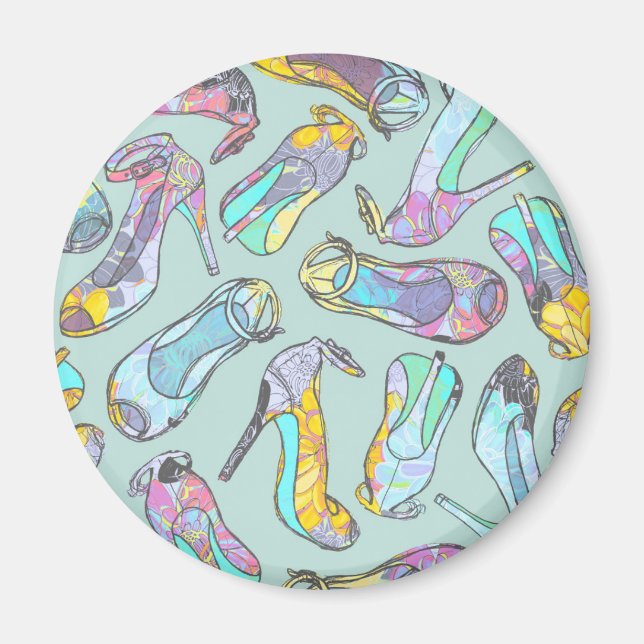 Högklackar Magnet (Framsidan)