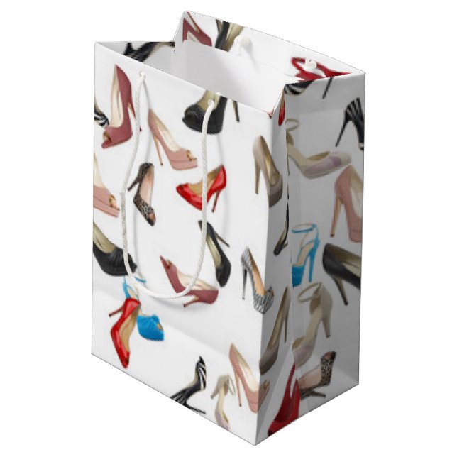 Högklackar skor (Baksidan Vinklad)