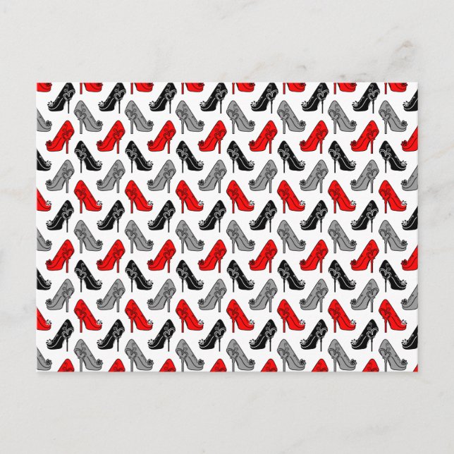 Högklackar Vykort (Framsida)