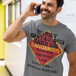 HÖGKONTAGIÖS TRANSPORTÖR, KINDNESS KÄRLEK T-Shirt