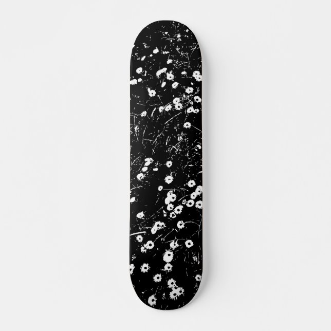 Högkontrast, Daisy Gräsmatta 02 Skateboard Bräda 21,5 Cm (Framsida)