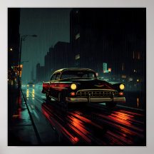Högkontrast Film Noir: Bakgrundsbelyst Kvällskörni