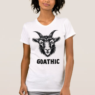 Högkontrast-gaffelhuvud-Logotyp T-Shirt