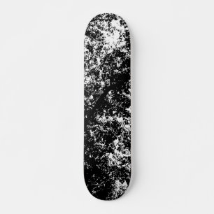 Högkontrast Träd 01 Skateboard Bräda 20,5 Cm