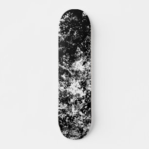 Högkontrast Träd 02 Old School Skateboard Bräda 18 Cm