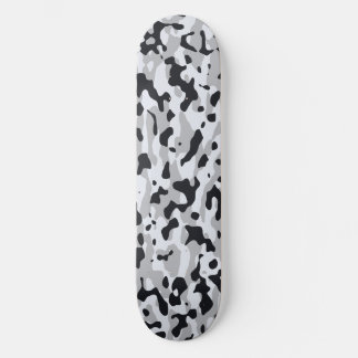 Högkontrast urban kamouflage mini skateboard bräda 18,5 cm