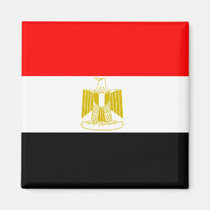 Högkvalitativ flagga för egypten magnet