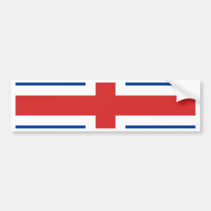 Högkvalitativ flagga för island bildekal