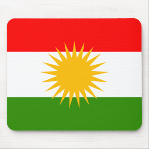 Högkvalitativ flagga för Kurdistan Musmatta