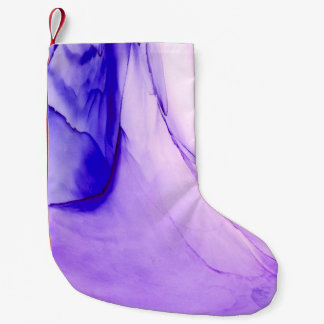 Högkvalitativ modern abstrakt-lackering utgiven me liten julstrumpa