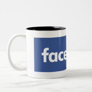 Högkvalitetsfacebook mugg