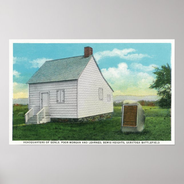 Högkvarter i Gen Poor-Morgan & Learning Poster (Framsidan)