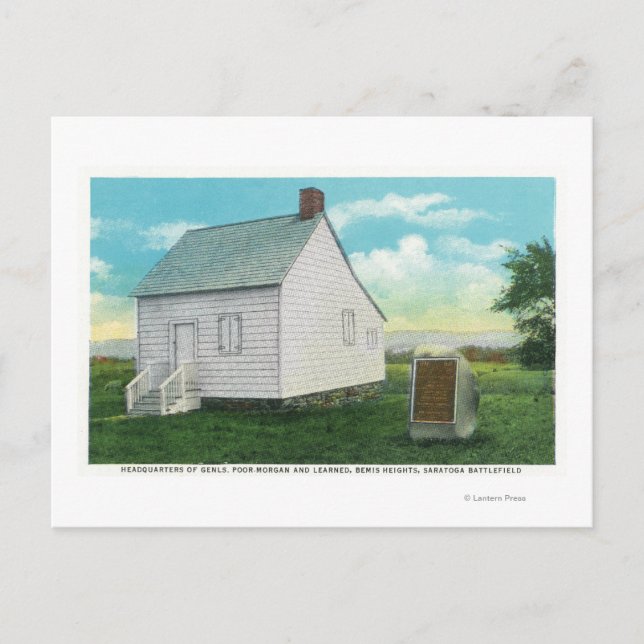 Högkvarter i Gen Poor-Morgan & Learning Vykort (Framsida)