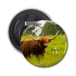 Högland Cow Flaska-öppnare Flasköppnare