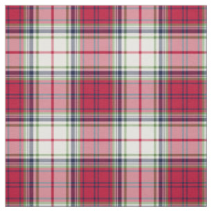 Högland jul plaid tyg