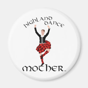Höglanddansande Mamma Magnet