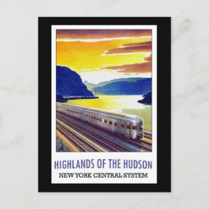 Högländerna i Hudson New Yorks centrala system Vykort