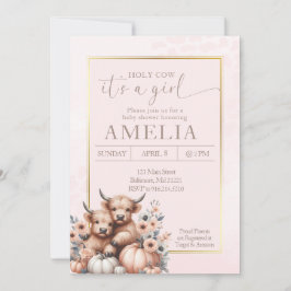  höglandet är en flicka som pumpar inbjudningar