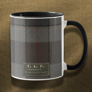 Höglandet Expedition: Personliggjord Tartan Fält Mugg