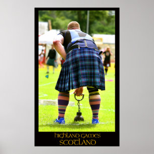 höglandet spelar scotland poster