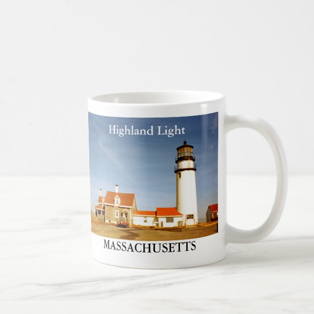 Höglandet tänder, den Massachusetts muggen Kaffemugg (Höger)