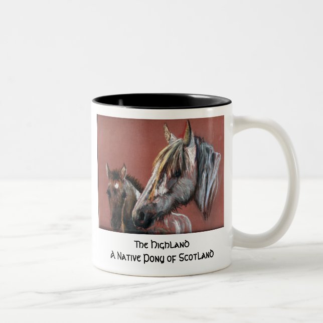 Höglandet Två-Tonad Mugg (Höger)