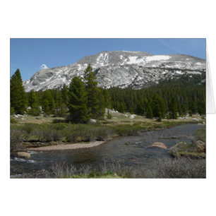 Höglands bergsström II vid Yosemite Hälsningskort