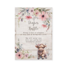 Höglands Cow Blomma Söt Bedårande Blöja Lotteri