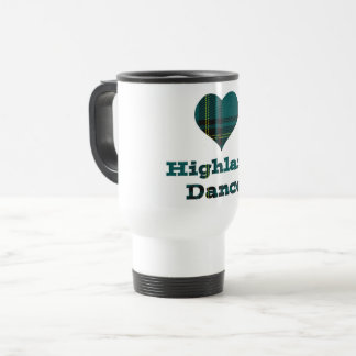 Höglands- dans för kärlek resemugg