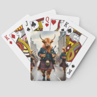 Höglands Harmoni: säckpipa Highland Cow Band