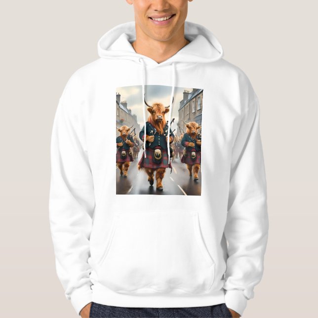 Höglands Harmoni:  Sackpipa Höglands Koorkester  Hoodie (Framsida)