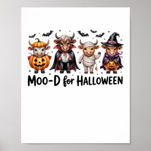 Höglands ko Halloween kuslig säsong (2) Poster