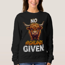 Höglands Ko Ingen Högland Utan Roligt Sarksastiskt T Shirt